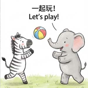 输入故事标题，一键生成儿童故事连环画