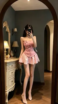 自拍穿搭