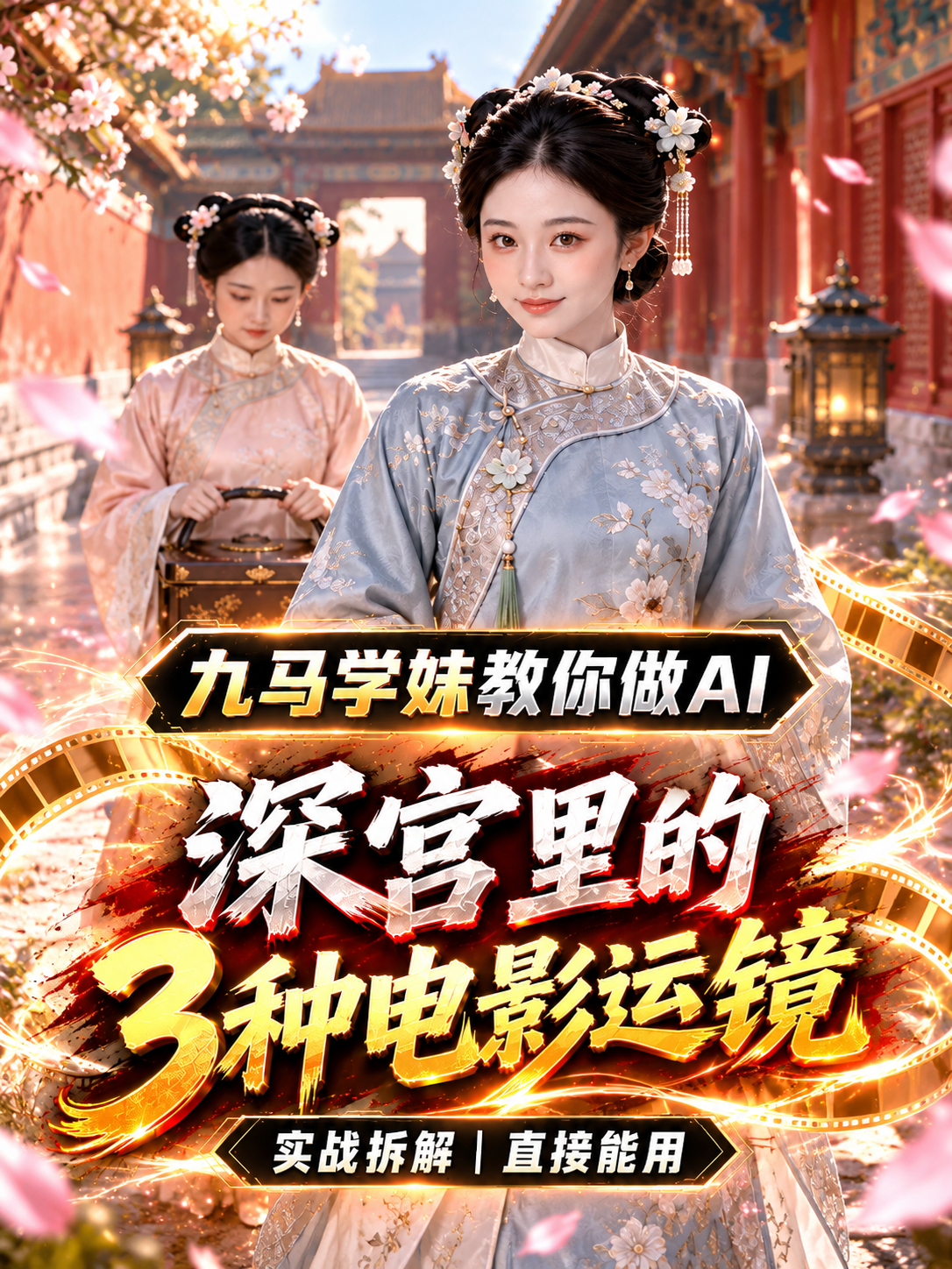 深宫里的3种电影运镜